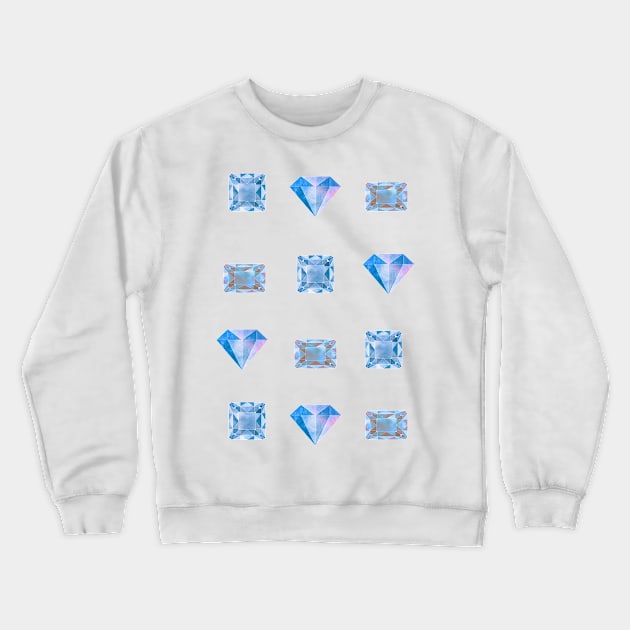 diamonds Crewneck Sweatshirt by vita95gelman